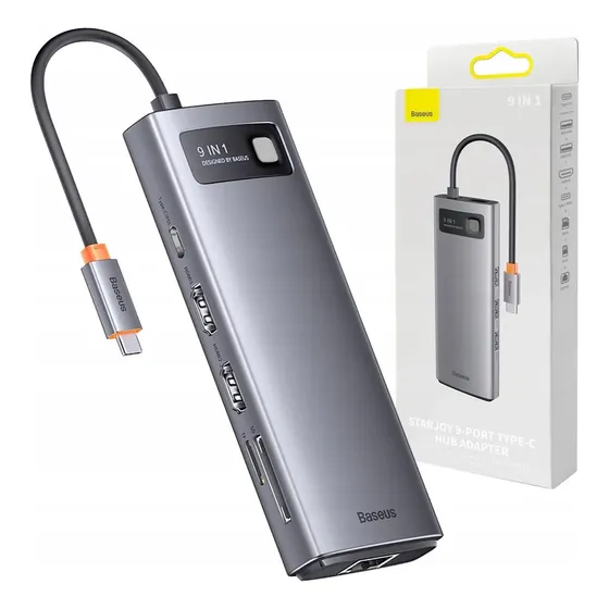 Hub Adaptador Usb-c Baseus Joystar 9 En 1