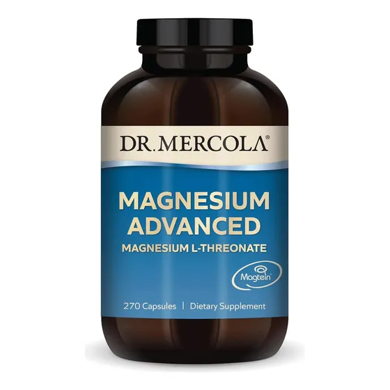 Suplemento Dr. Mercola Magnesium Advanced 270 Cápsulas
