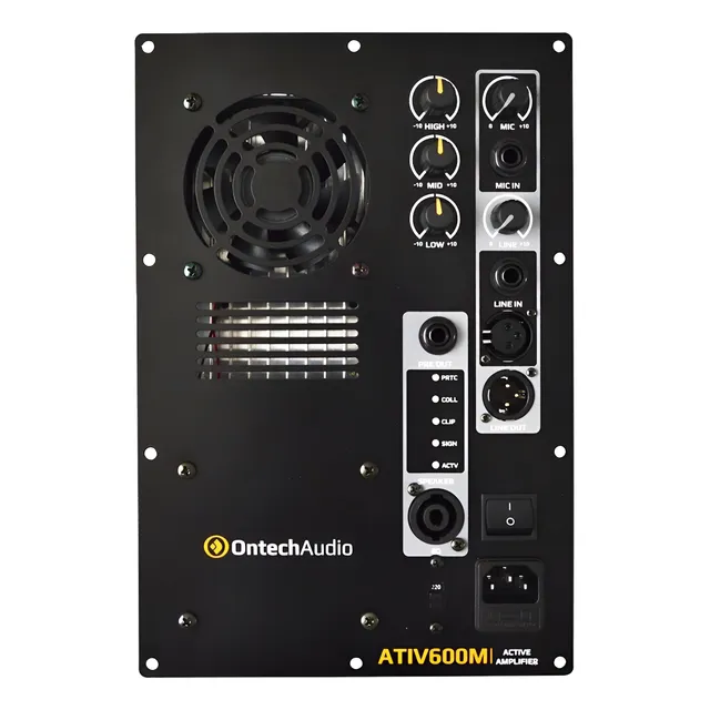 Kit Com 01 Ativ600m +01 Ativ600mp+02 Divisor Tres Vias 300w
