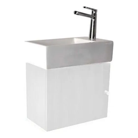 Ferrum Armonica Mueble Lavatorio Y Griferia Monocomando Fv