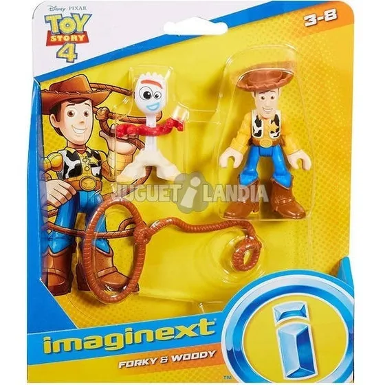Fisher Price Toy Story Imaginext Fig. Tienda Of. Gbg89-gbg90