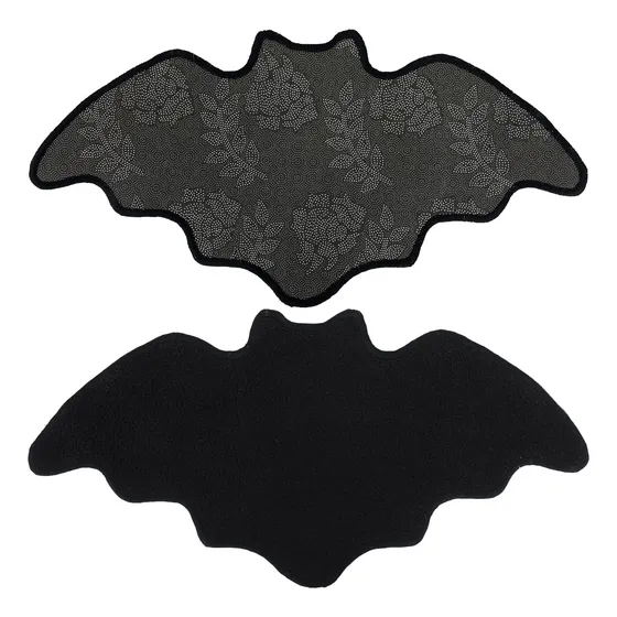 Tapete Baño Murcielago Terror Gotico Para Dormitorio Cocina