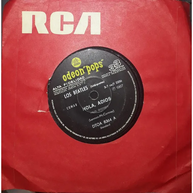 Los Beatles - Yo Soy La Morsa  Lp 1967 Vinilo 7 Muy Bueno
