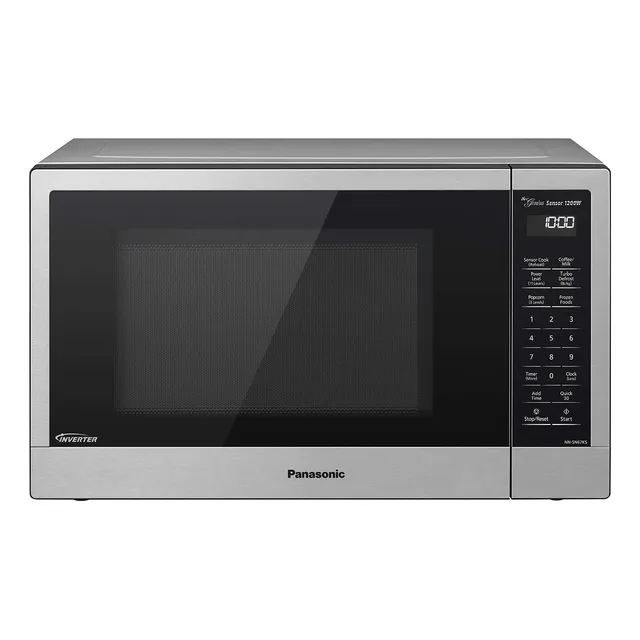 Horno Microondas Panasonic Nn-sn67k 1.2 Pies Cúbicos De Acer