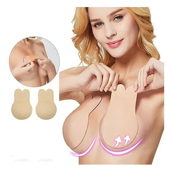 Levantador De Busto Brasier Adhesivo Invisible Push Up 