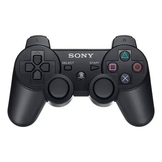Control Joystick Sony Para Play 3 Dualshock 3 Color Negro
