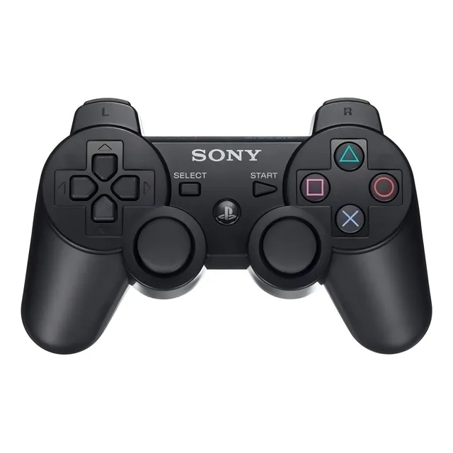 Control Joystick Sony Para Play 3 Dualshock 3 Color Negro
