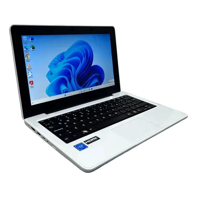 Netbook Pcbox Intel Celeron N4020 4gb Ssd 256gb Envios Blanco