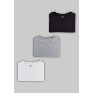 Kit Com 3 Camisetas Femininas BĂĄsicas Hering Kit Com 3 Camisetas Femininas BĂĄsicas Hering