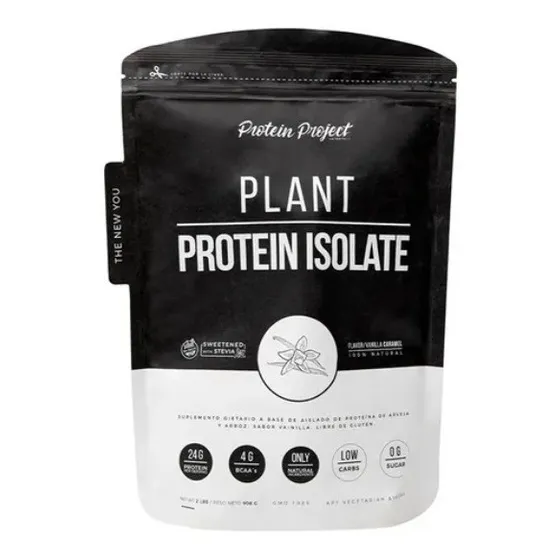 Plant Protein Isolate Protein Project 908 gr Vanilla Caramel