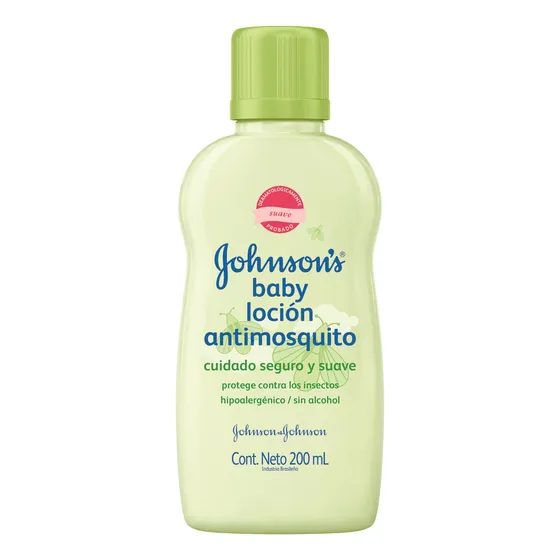 Loción Para Bebé Antimosquitos Johnson's 200 Ml