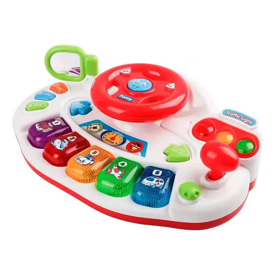 Mesa Didáctica Infantil Volante Con Sonido Y Luces - El Rey