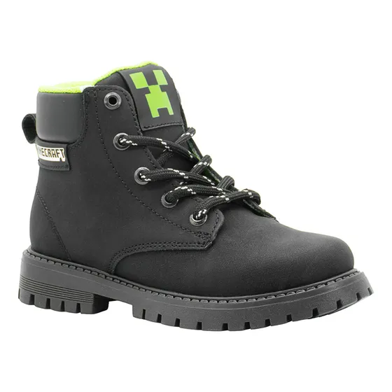 Botas Yuyin Para Niños Mi4121 Minecraft Negro