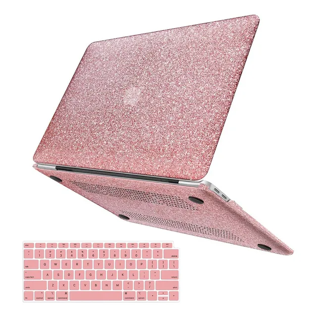 Funda Rosa Macbook Air De 13  Con Cubierta De Teclado