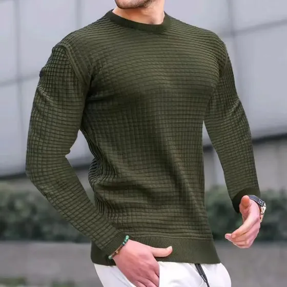 Sudadera Técnica Hombre |calentado Capa Base Para Uso Diario