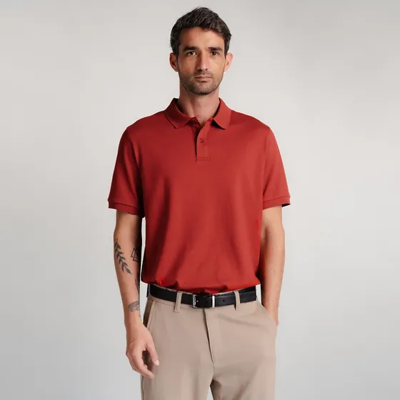 Polo Camisero Algodón Pima Piqué