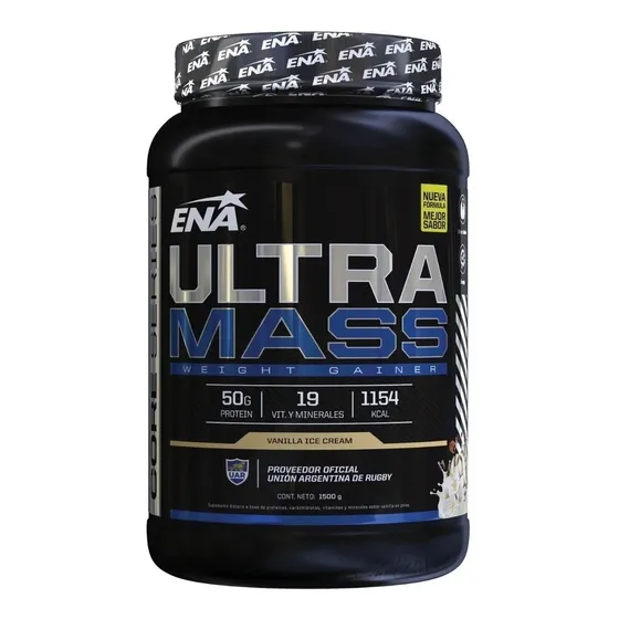 Suplemento Ganador De Peso Ultramass (1.5 Kg) Sabor Vainilla