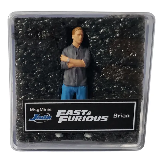 Jada 1/32 Boneco Brian O'conner Velozes E Furiosos 5,7cm Hw