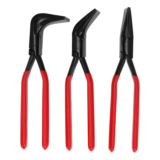 Alicates Para Doblar Láminas De Metal, 3 Piezas, Rectos, 45 