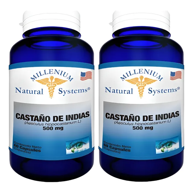 X2 Castaño De Indias X 60 Caps 