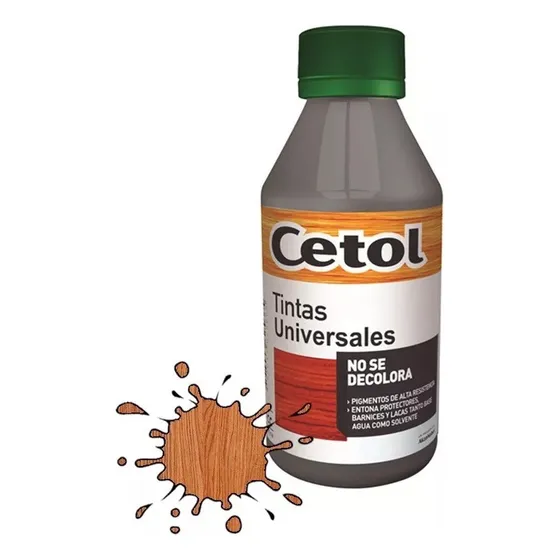 Tinta Madera Cetol Universal Color Cedro 60cc Pintura