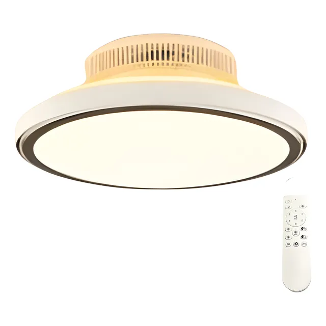 Lámpara Ventilador De Techo Moderno Con Control Remoto