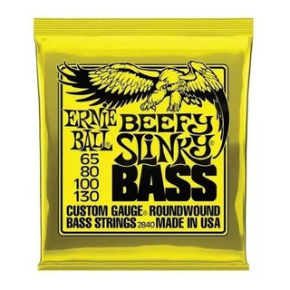 Ernie Ball 2840 Beefy Slinky Bass 4 Cuerdas P/ Bajo 65-130 Ernie Ball 2840 Beefy Slinky Bass 4 Cuerdas P/ Bajo 65-130