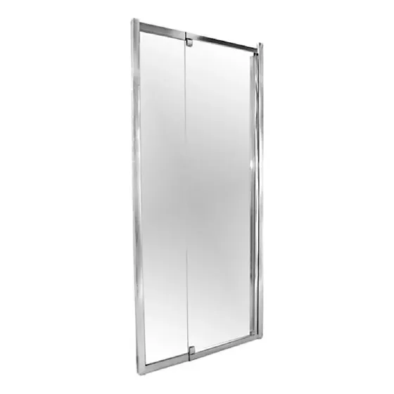 Mampara De Vidrio Templado, Ajustable Entre 80 A 100 Ancho. Altura 185 Naffull