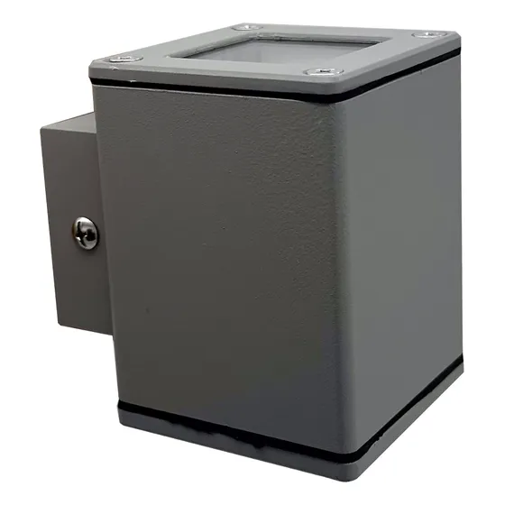 Aplique Exterior Gris Unidireccional Wing Lucciola Pr.707