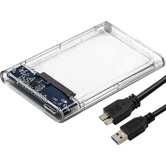 Case Capa Gaveta para HD Externo Sata 2.5" USB 3.0 Computador Notebook 6gbps