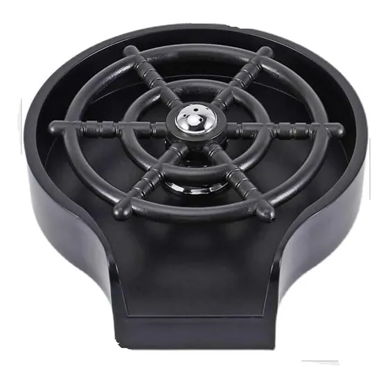 Lava Copas Vasos Para Lavaplato Alta Presion Negro Metalico