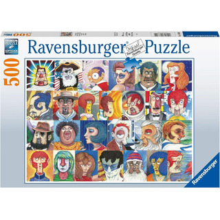 Ravensburger Typefaces Rompecabezas De 500 Piezas Para Adult Ravensburger Typefaces Rompecabezas De 500 Piezas Para Adult