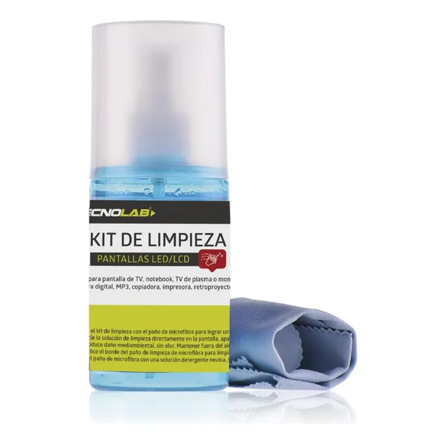 Kit De Limpieza Tecnolab Tl231 Universal Pantallas Led 200ml