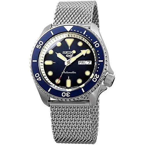 Seiko Srpd71 5 Reloj Deportivo Hombre Plata-tone 5jm6v