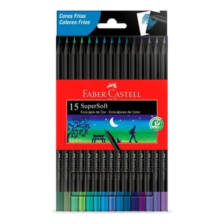 LĂĄpis De Escrever Super Soft Black Faber-castell LĂĄpis De Escrever Super Soft Black Faber-castell