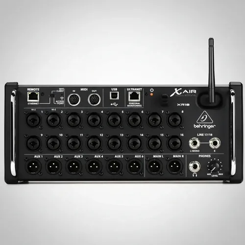 Mesa De Som Digital Behringer Xr16 X Air 16 Canais Bivolt Bk