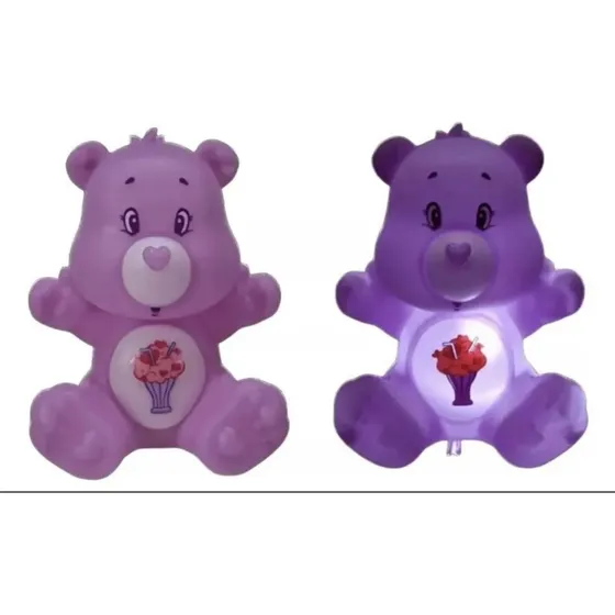 Ursinho Carinhoso Luminária Lilás Giraffas