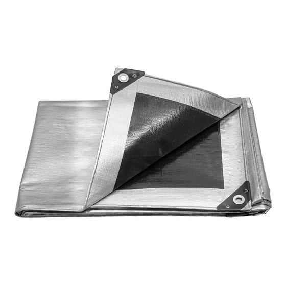 Lona Reforzada Gris 2 X 3 Mt Truper 15361