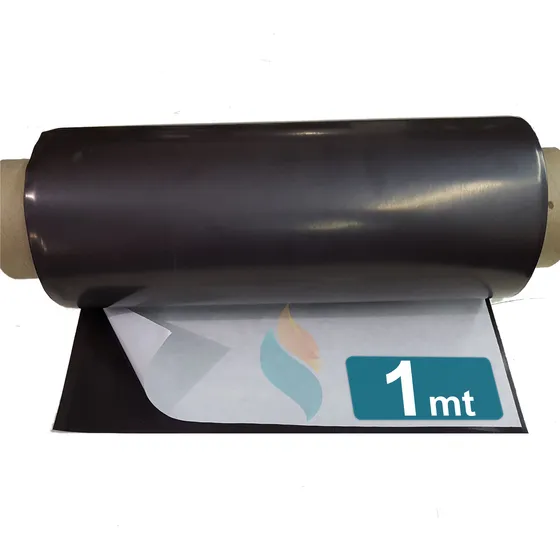 Plancha Rollo Imán Autoadhesivo Lamina Flexible 1 Metro 31cm