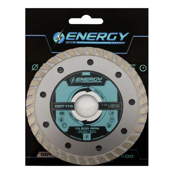 Disco Diamantado Ondulado 115 Mm X10 Energy Ferreplus