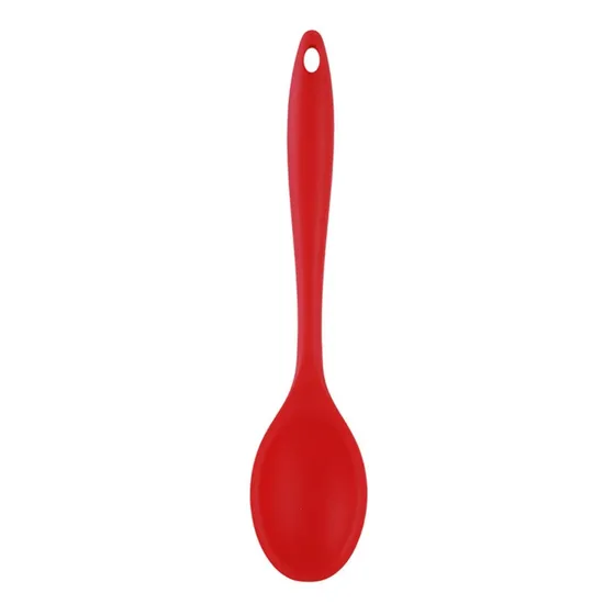 Msmmz Cuchara Silicona Mango Largo Grado Para Cocina Color :