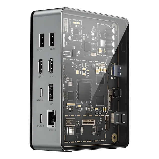 Hub Wiwu Matrix Docking 16 En 1 Usb-c / Hdmi