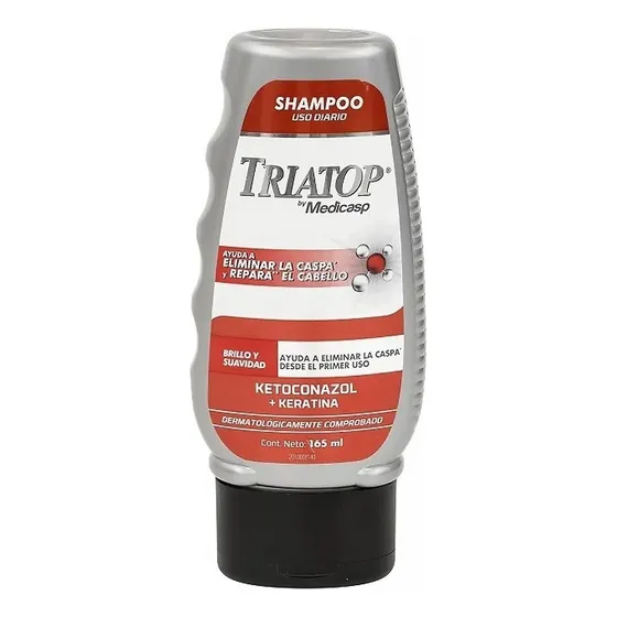 Triatop Shampoo Regeneracion Ketoconazol Y Keratina 165ml