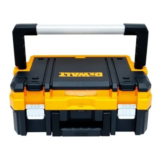 Caja de herramientas DeWalt DWST17808 de plástico 333mm x 440mm x 183mm negra y amarilla