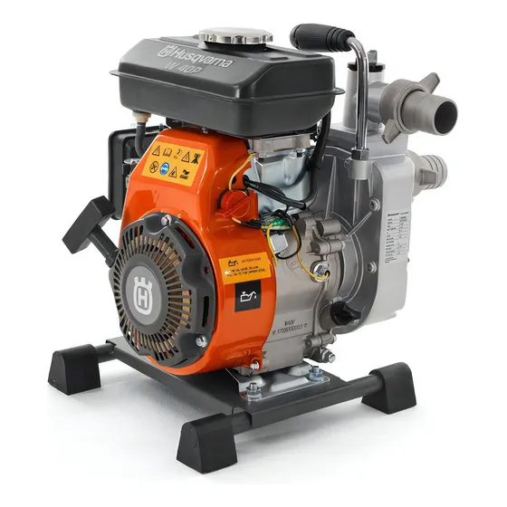 Motobomba Husqvarna 2.5hp 1.5 7mts W40p Mafacha
