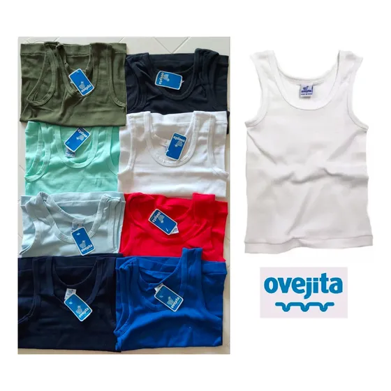 Camisetas Almillas Ovejita Blancas Y Colores Tallas 4/6