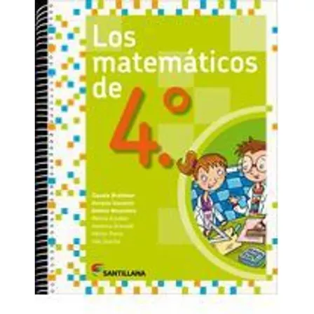 Los Matemáticos  4 - Santillana