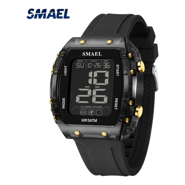 Reloj Smael Digital Multifunción Hombre Plástico