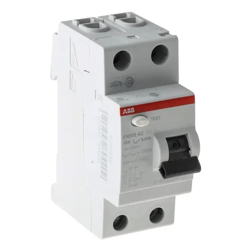 Disyuntor Diferencial Abb 2x25amp 30ma