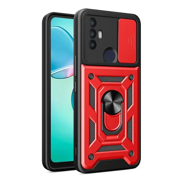 Funda Anillo Cubre Cámara Compatible Con Alcatel 5h Plus